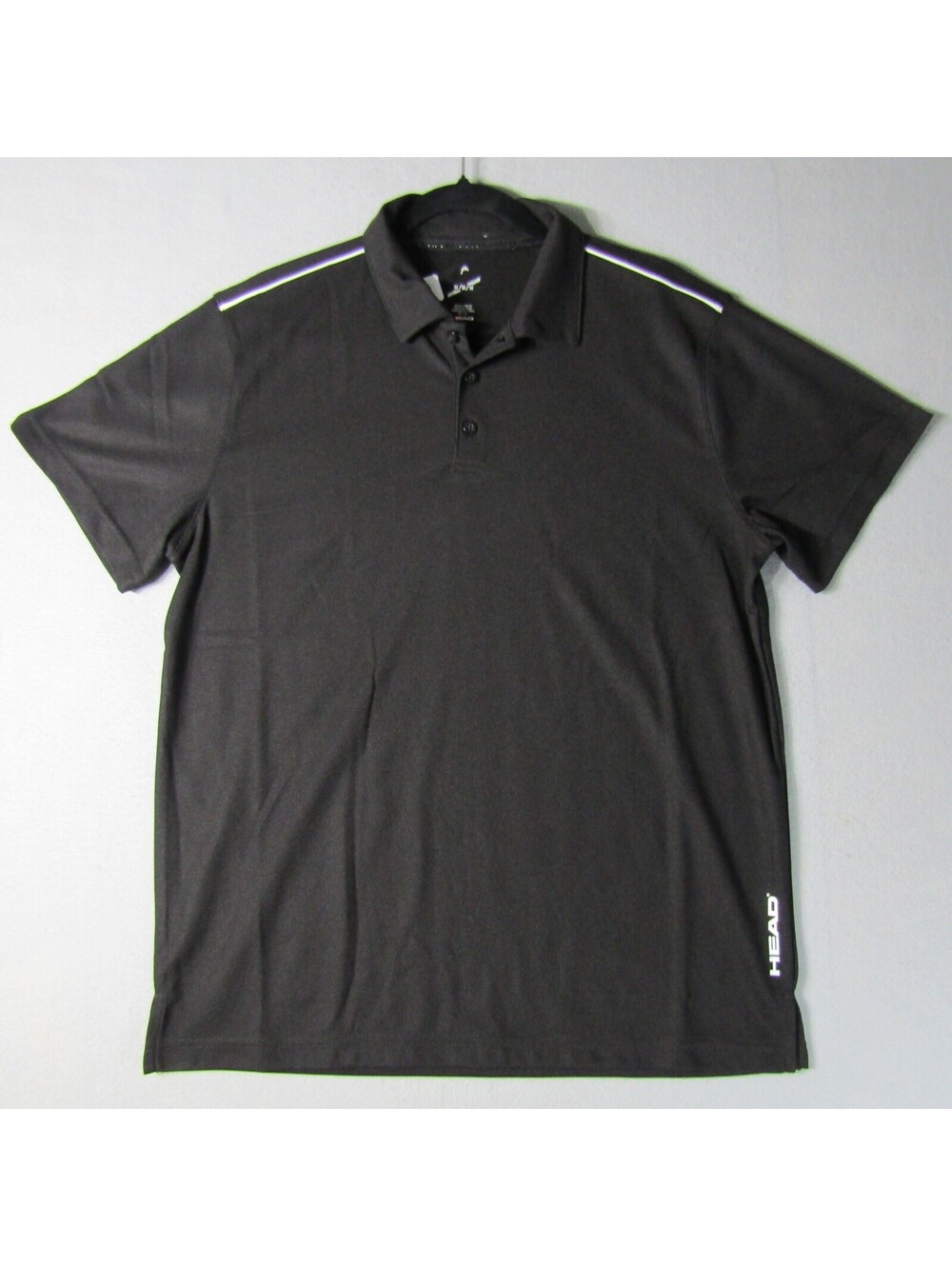 NWT HEAD Net Point Polo Men's M Black